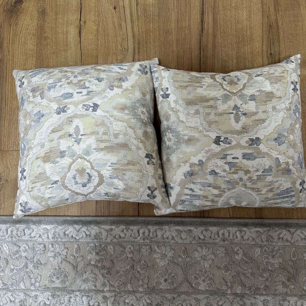 Set of 2 throw pillows